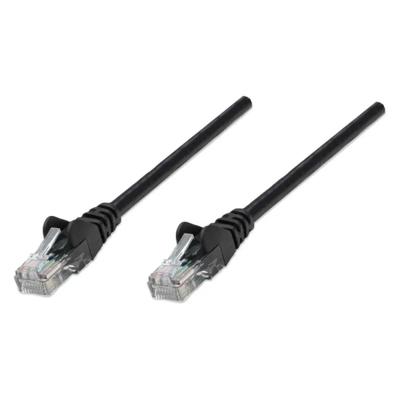 Cable de Red Intellinet - Cat6 - RJ-45 - 5M - Negro - 343350