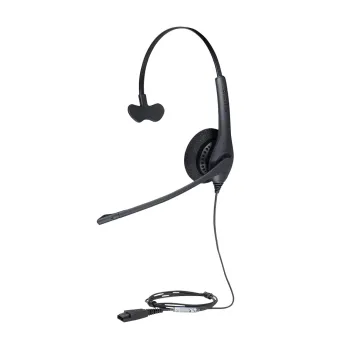 Monoaural BIZ Jabra 1500 Mono QD - Alámbrico - Negro - 1513-0157