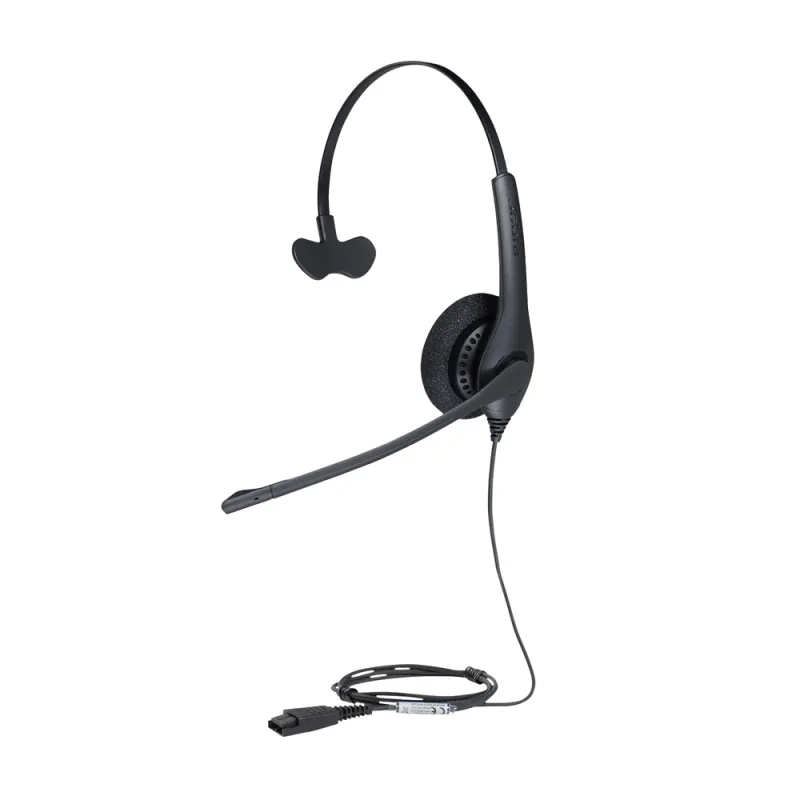 Monoaural BIZ Jabra 1500 Mono QD - Alámbrico - Negro - 1513-0157