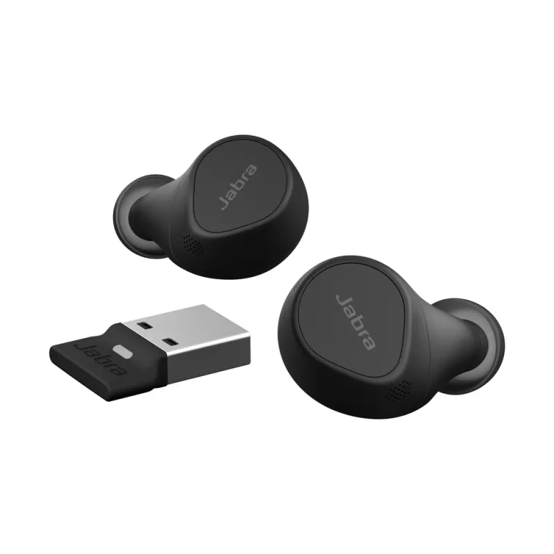 Manos Libres Jabra Evolve2 Buds - Inalámbrico - USB - Bluetooth - Micrófono - 20797-999-989