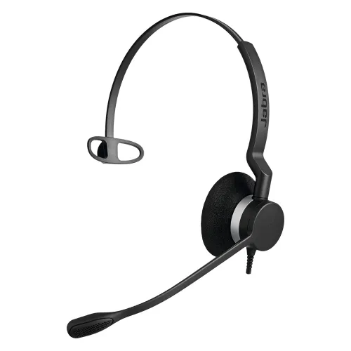 Auricular Jabra Biz 2300 - Mono - Quick Disconnect - Alámbrico - Micrófono - Negro - 2303-820-105