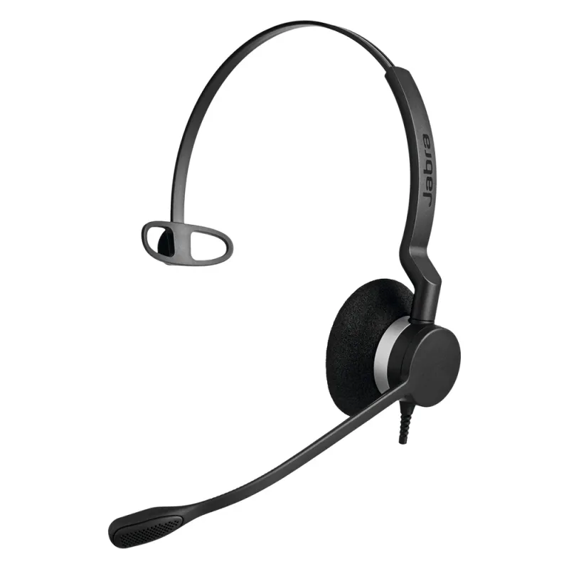 Diadema Jabra Biz 2300 USB UC Mono - Alámbrico - USB - Micrófono - 2393-829-109