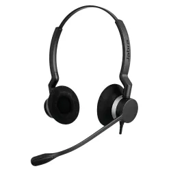 Auricular Jabra Biz 2300 - Duo - Quick Disconnect - Alámbrico - Micrófono - Negro - 2309-820-105 Auricular Jabra Biz 2300 - Duo - Quick Disconnect - Alámbrico - Micrófono - Negro - 2309-820-105