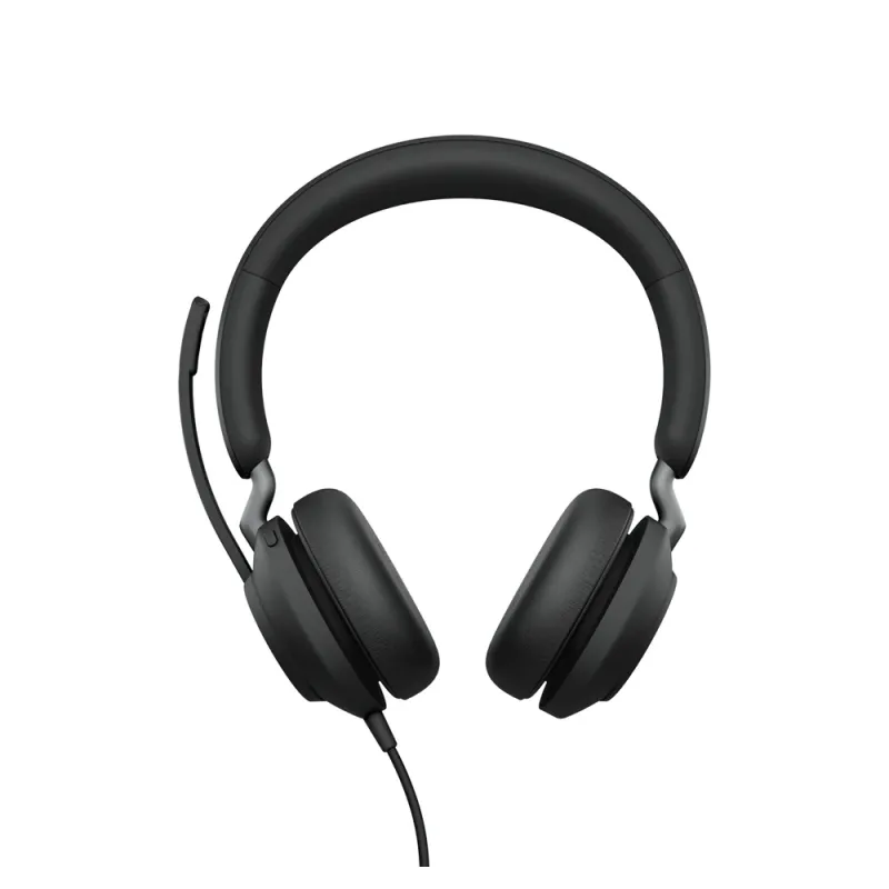 Auriculares Jabra Evolve2 40SE UC Stereo - Alámbrico - USB A - Negro - 24189-989-999 - 24189-989-999