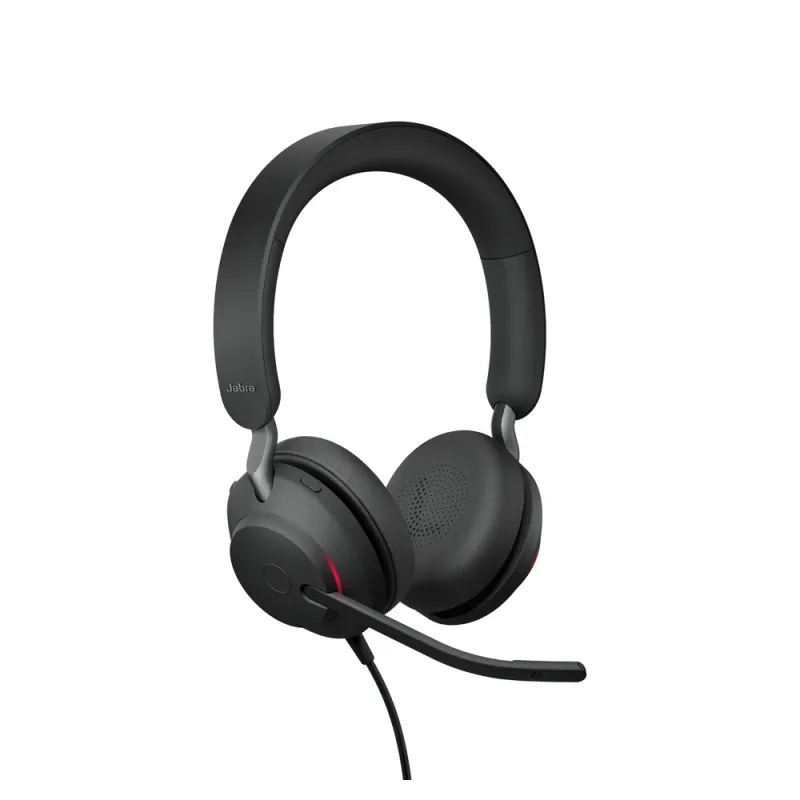 Diadema Jabra Evolve2 40 SE UC Stereo - Alámbrico - USB-C - Micrófono - 24189-989-899