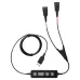 Cable de audio Jabra Link 265 - USB/QD - Negro - 265-09 Cable de audio Jabra Link 265 - USB/QD - Negro - 265-09