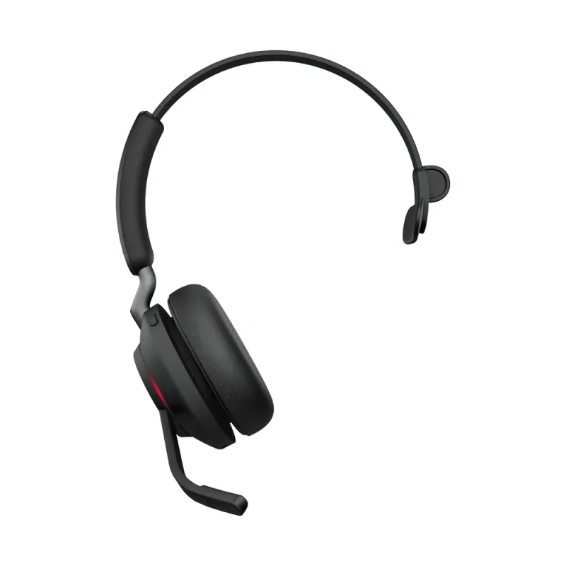 Diadema Jabra Evolve2 65 MS - Inalámbrico - Bluetooth - Micrófono - Negro - 26599-899-999