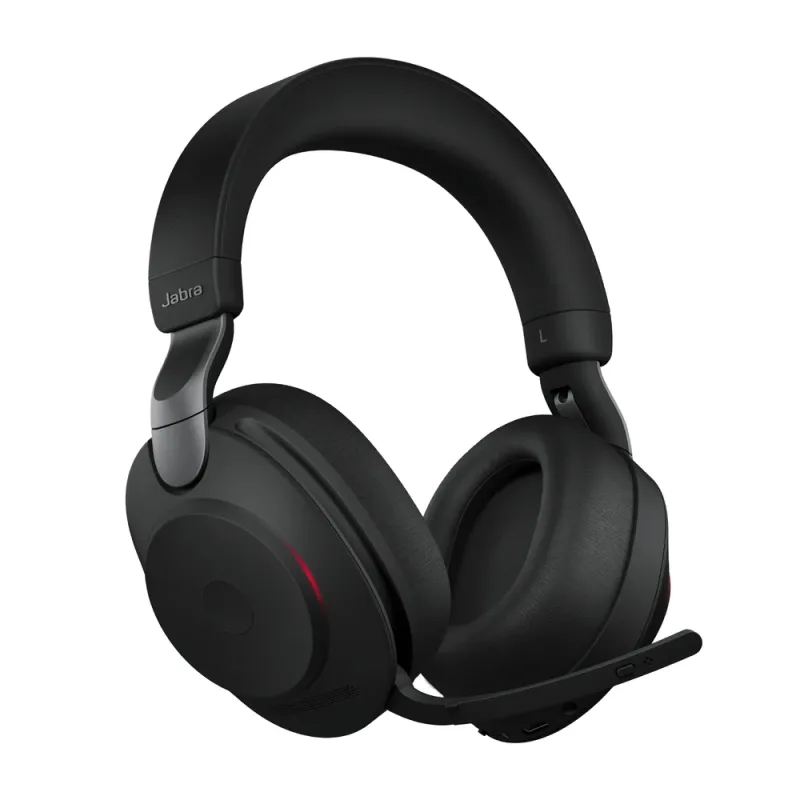 Diadema Jabra Evolve2 85 UC Stereo - Inalámbrico - Bluetooth - 3.5mm - USB-C - Negro - 28599-989-889
