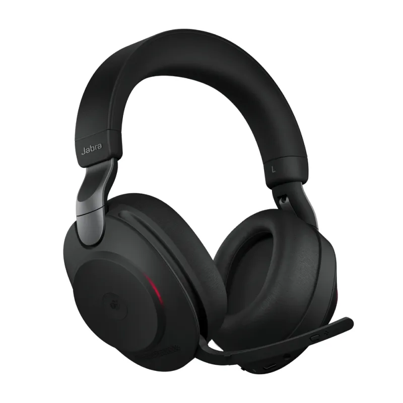 Diadema Jabra Evolve2 85 MS Stereo - Inalámbrico - Bluetooth - Micrófono - 28599-999-899