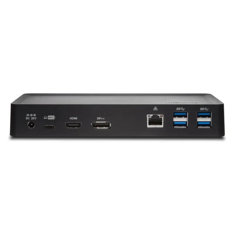Docking Station Kensington SD4700P - Universal - HDMI - DisplayPort - USB-C - RJ-45 - Negro - K38240NA