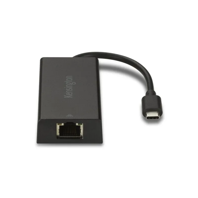 Adaptador de Red Kensington K38295WW - USB-C a RJ-45 - Negro - K38295WW