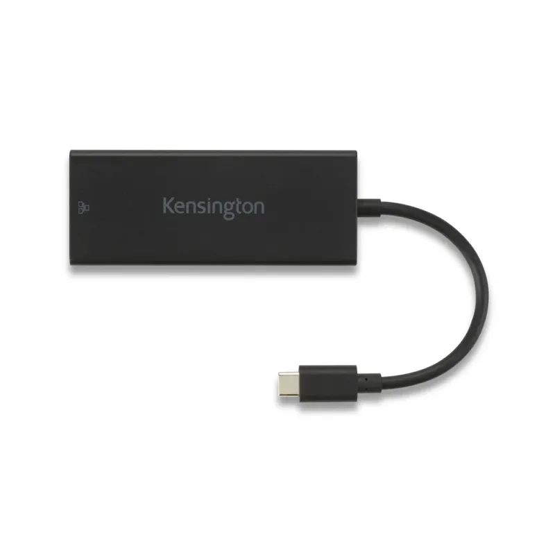 Adaptador de Red Kensington K38295WW - USB-C a RJ-45 - Negro - K38295WW