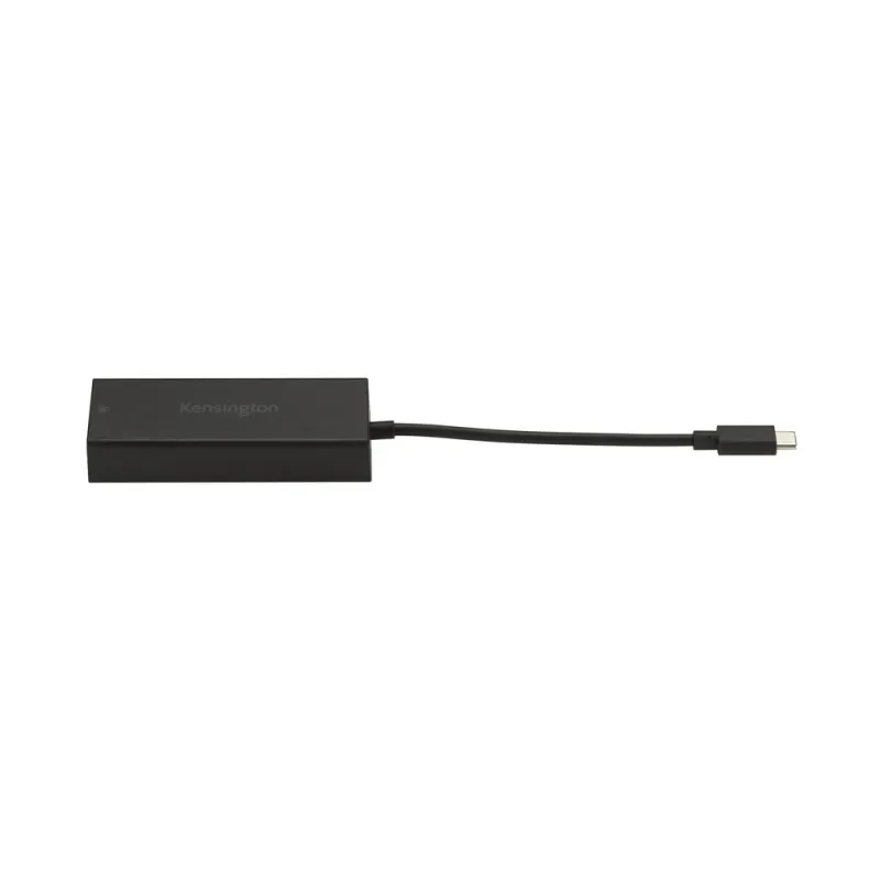 Adaptador de Red Kensington K38295WW - USB-C a RJ-45 - Negro - K38295WW