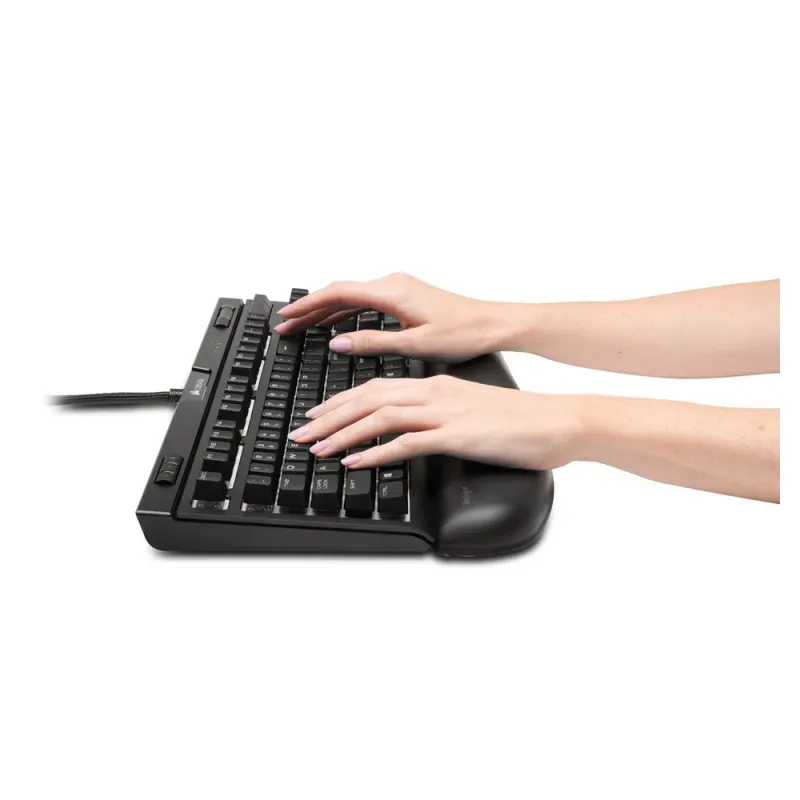 Descansa Muñeca Kensington ErgoSoft K52798WW - Para Teclado Mecánico y Juegos - Gel - Negro - K52798WW