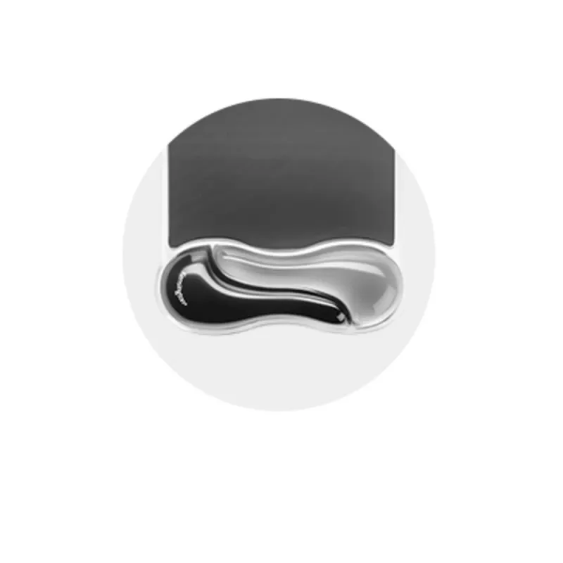 Mouse Pad Kensington Duo Gel Wrist Rest - 19x24cm - Con Apoya muñecas - Gris/Negro - K62399US