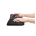 Teclado Kensington ProFit Ergo - Inalámbrico - Español - Multimedia - Negro - K75401ES