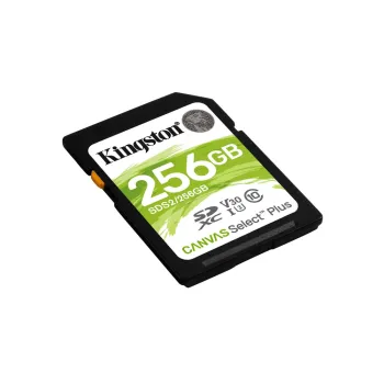 Memoria Microsdxc Kingston Canvas Select Plus 256Gb Clase 10 Uhs I Con Adaptador - SDCS2/256GB