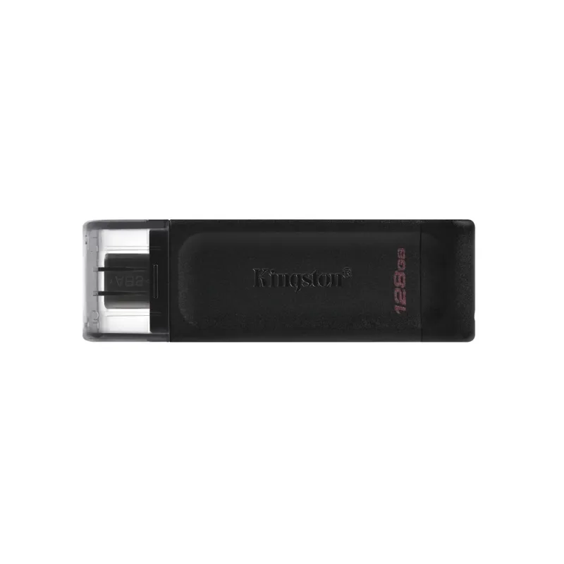 Memoria Usb Kingston Datatraveler 70 128Gb Usb C 3.2 Negro - DT70/128GB