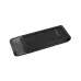 Memoria Usb Kingston Datatraveler 70 128Gb Usb C 3.2 Negro - DT70/128GB Memoria Usb Kingston Datatraveler 70 128Gb Usb C 3.2 Negro - DT70/128GB