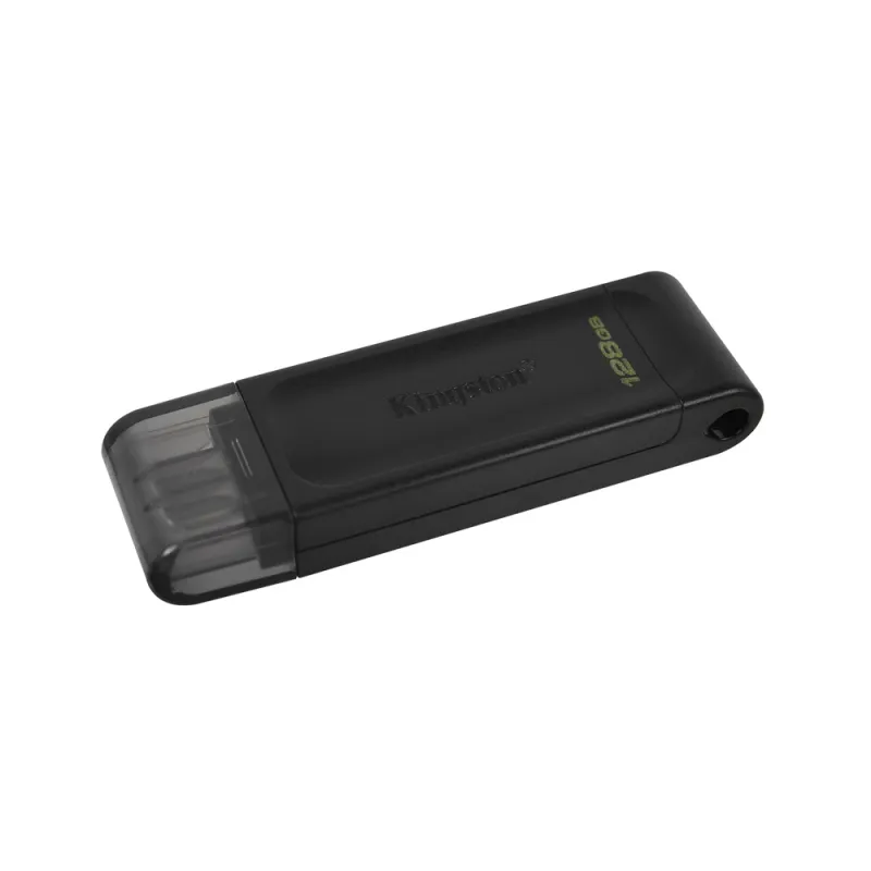 Memoria Usb Kingston Datatraveler 70 128Gb Usb C 3.2 Negro - DT70/128GB