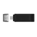 Memoria Usb Kingston Datatraveler 70 64Gb Usb C 3.2 Negro - DT70/64GB