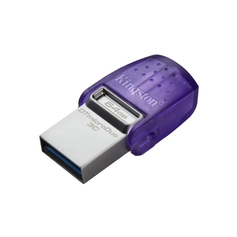 Memoria USB Kingston DataTraveler microDuo 3C - 64GB - USB 3.2 - USB-A/C - DTDUO3CG3/64GB