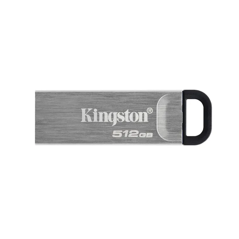 Memoria USB Kingston DataTraveler Kyson - 512GB - USB 3.2 - Plata - DTKN/512GB
