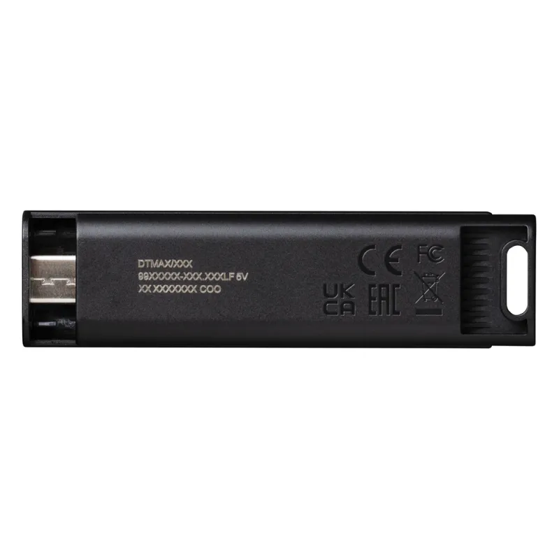 Memoria USB Kingston DataTraveler Max - 512GB - USB-C 3.2 - Negro - DTMAX/512GB