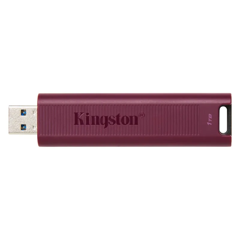 Memoria USB Kingston DataTraveler Max - 1TB - USB 3.2 - Rojo - DTMAXA/1TB
