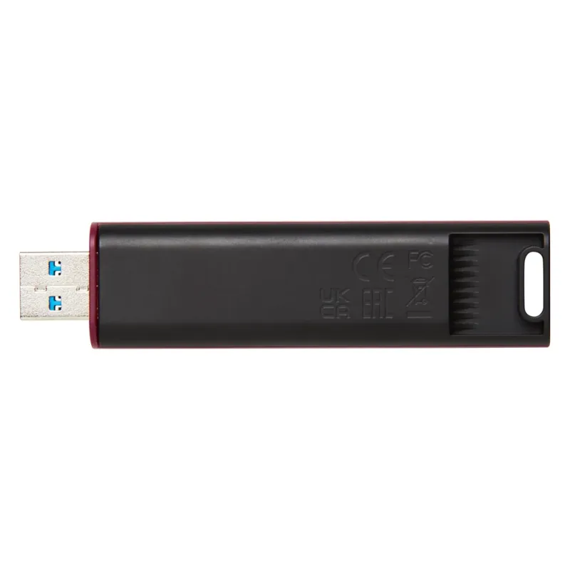 Memoria USB Kingston DataTraveler Max - 1TB - USB 3.2 - Rojo - DTMAXA/1TB