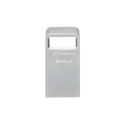 Memoria USB Kingston DataTraveler Micro - 64GB - USB 3.2 - Plata - DTMC3G2/64GB Memoria USB Kingston DataTraveler Micro - 64GB - USB 3.2 - Plata - DTMC3G2/64GB