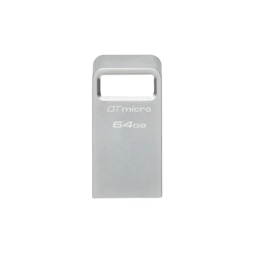Memoria USB Kingston DataTraveler Micro - 64GB - USB 3.2 - Plata - DTMC3G2/64GB Memoria USB Kingston DataTraveler Micro - 64GB - USB 3.2 - Plata - DTMC3G2/64GB
