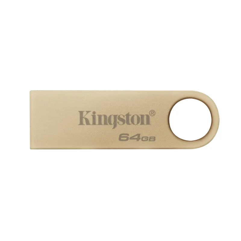 Memoria USB Kingston DataTraveler SE9 G3 - 64GB - USB 3.2 - Oro - DTSE9G3/64GB