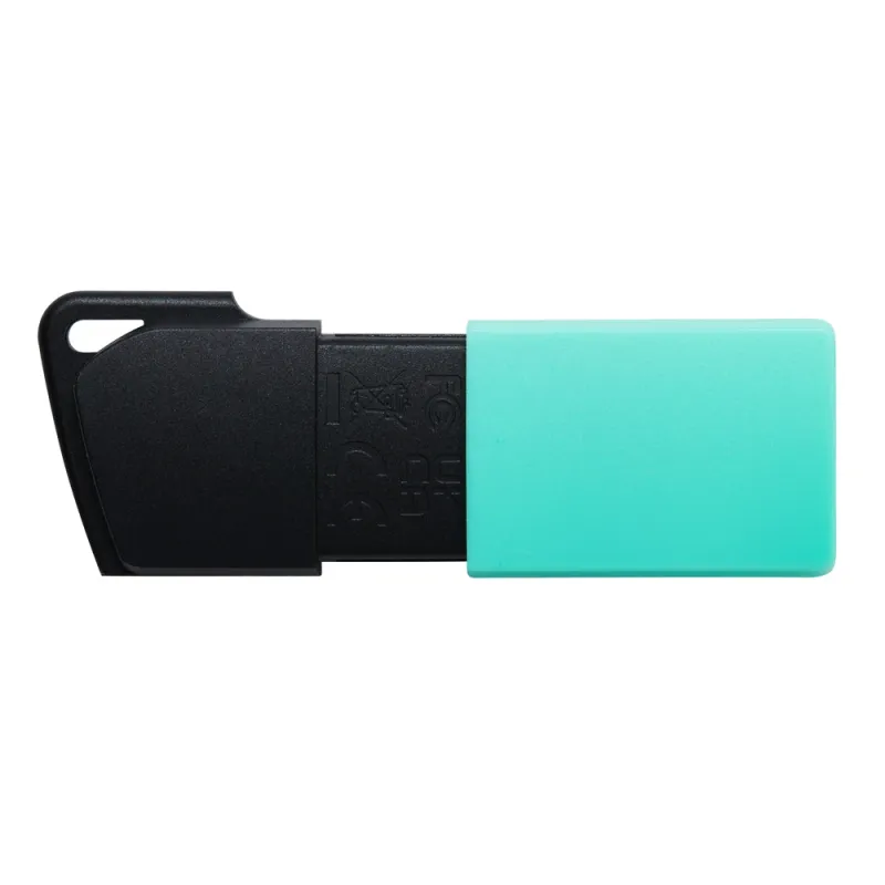 Memoria USB Kingston DataTraveler Exodia M - 256GB - USB 3.2 - Negra con Aqua - DTXM/256GB