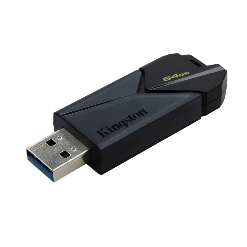 Memoria USB Kingston DataTraveler Exodia Onyx - 64GB - USB 3.2 - Negro - DTXON/64GB