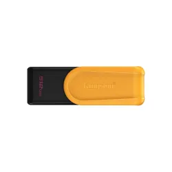 Memoria USB Kingston DataTraveler Exodia S - 512GB - USB 3.2 - Negro con Amarillo - DTXS/512GB Memoria USB Kingston DataTraveler Exodia S - 512GB - USB 3.2 - Negro con Amarillo - DTXS/512GB