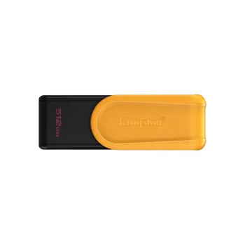 Memoria USB Kingston DataTraveler Exodia S - 512GB - USB 3.2 - Negro con Amarillo - DTXS/512GB