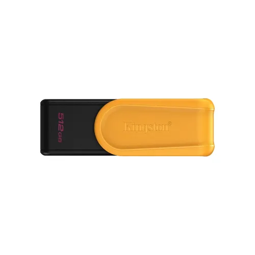 Memoria USB Kingston DataTraveler Exodia S - 512GB - USB 3.2 - Negro con Amarillo - DTXS/512GB