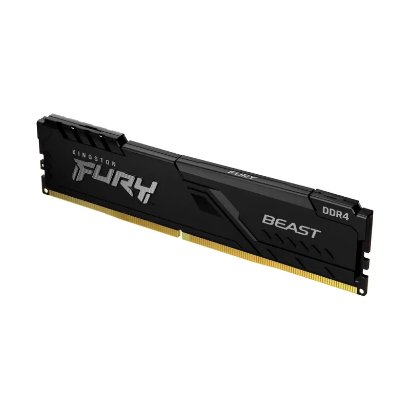 Memoria RAM Kingston FURY Beast - DDR4 - 8GB - 3200MHz - DIMM - para PC - KF432C16BB/8