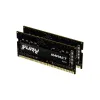Memoria RAM Kingston FURY Impact - DDR4 - 16GB (2x8GB) - 3200MHz - SO-DIMM - para Laptop - KF432S20IBK2/16