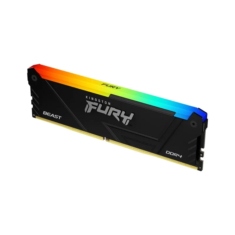 Memoria RAM Kingson FURY Beast - DDR4 - 8GB - 3600MHz - DIMM - Para PC - KF436C17BB2A/8