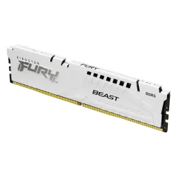 Memoria RAM Kingston FURY Beast - DDR5 - 32GB - 5600MHz - DIMM - Para PC - Blanco - KF556C36BWE-32 Memoria RAM Kingston FURY Beast - DDR5 - 32GB - 5600MHz - DIMM - Para PC - Blanco - KF556C36BWE-32