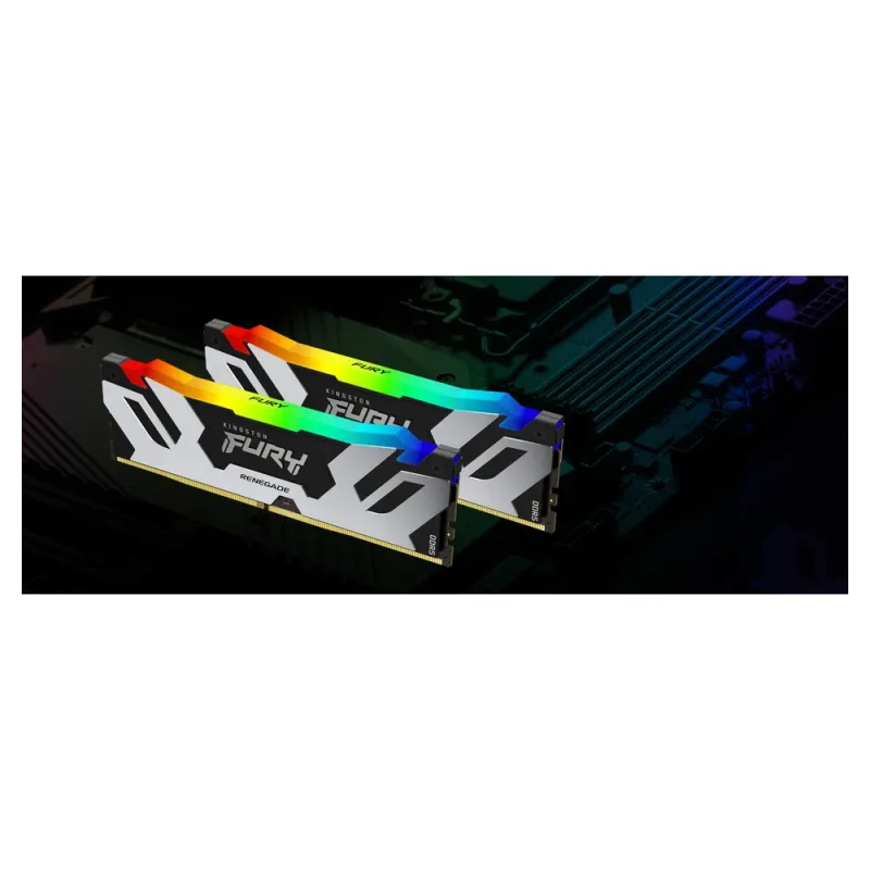 Memoria RAM Kingston Fury Renegade - DDR5 - 24GB - 7200MT/s - DIMM - Para PC - KF572C38RSA-24
