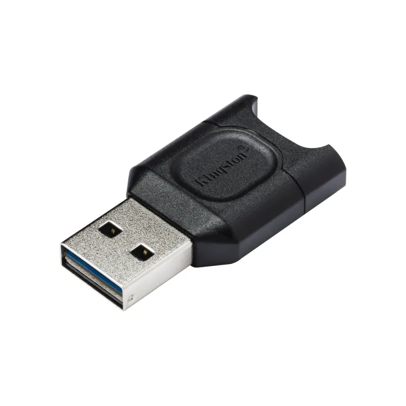 Lector de Tarjetas MicroSD Kingston MobileLite Plus - USB 3.1 - Negro - MLPM