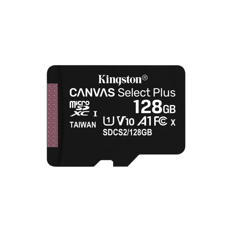 Memoria Micro Sdxc 100R A1 Cl10 Kingston 128 Gb (Sdcs2/128Gb) - SDCS2/128GB