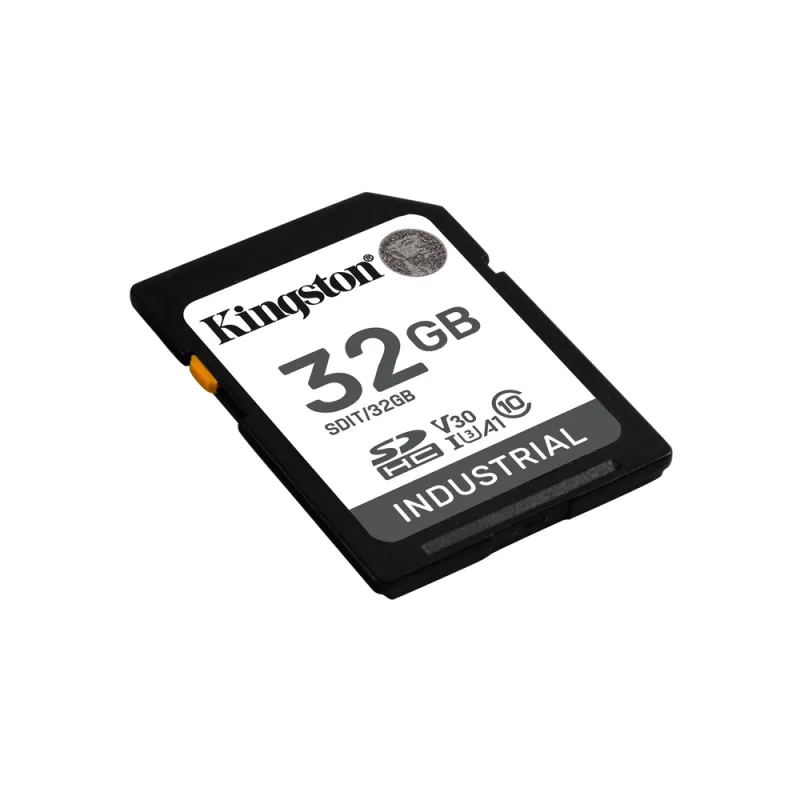 Memoria SDHC Kingston Industrial - 32GB - UHS-I - C10 - SDIT/32GB