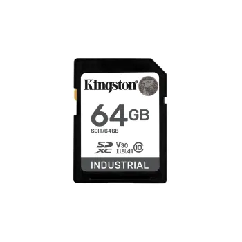 Kingston Technology Industrial 64 Gb Sdhc Uhs-I Clase 10 - SDIT/64GB