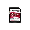 Memoria SDHC Kingston Canvas React Plus - 64GB - UHS-II  - SDR2/64GB