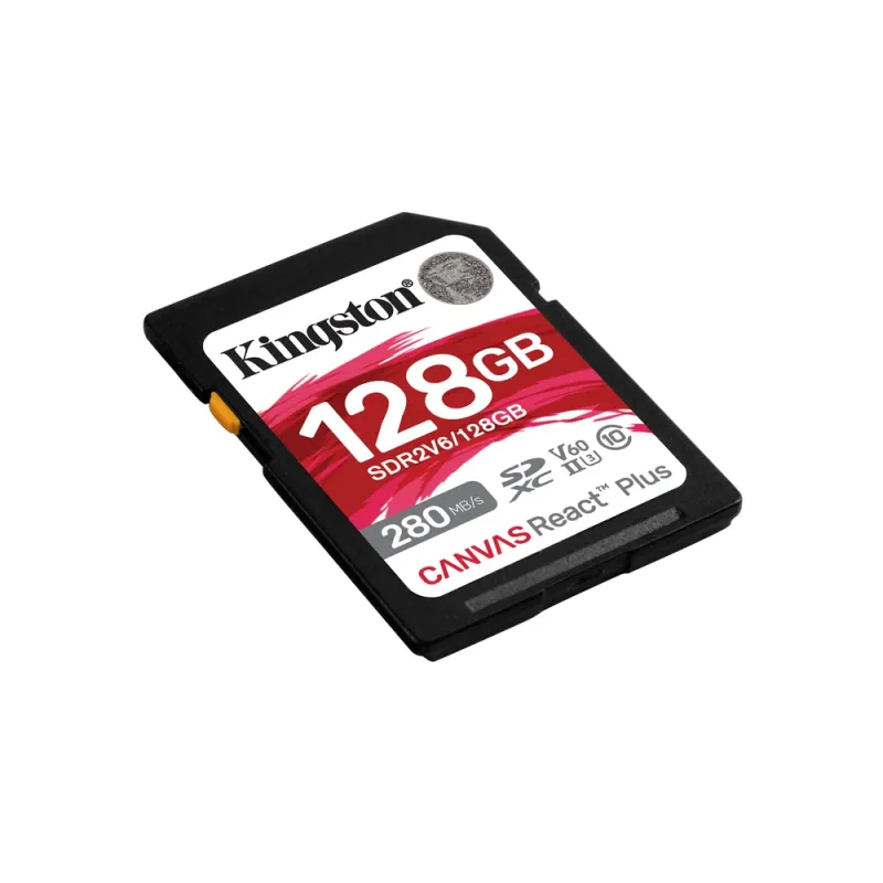 Memoria SDXC Kingston SDR2V6 - 128GB - Clase 10 - UHS-II  - SDR2V6/128GB