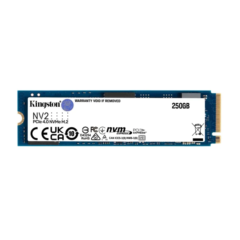 Unidad de Estado Sólido Kingston NV2 - M.2 - 250GB - PCI-E 4.0 - SNV2S/250G